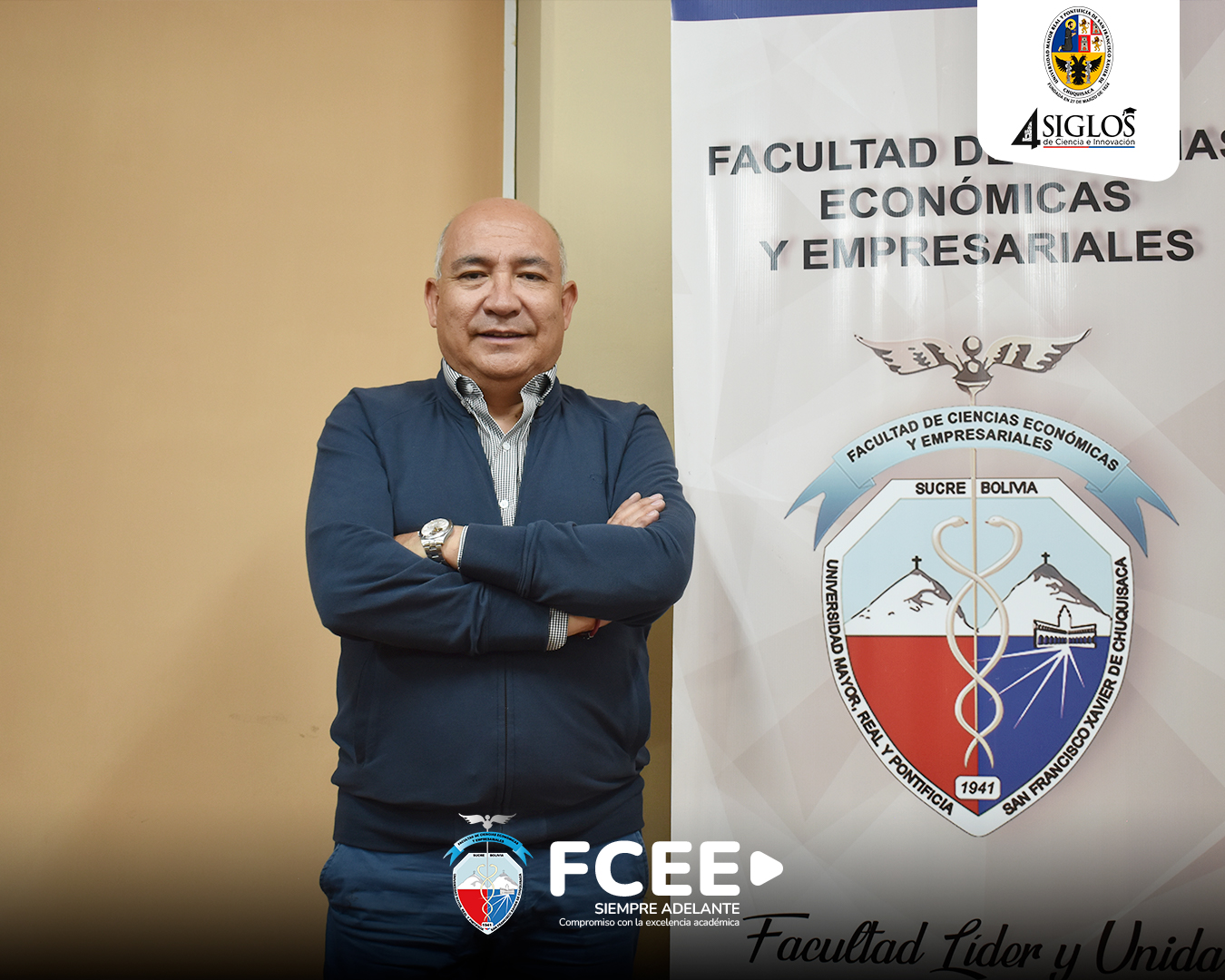 Docente de la facultad de Ciencias Económicas y Empresariales Dr. Franz Luis Flores es invitado a participar en congresos científicos internacionales