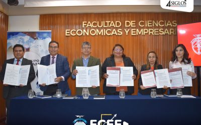 FIRMA DE CONVENIO INSTITUCIONAL ENTRE LA FCEE Y LA ESCUELA DE NEGOCIOS ESAM