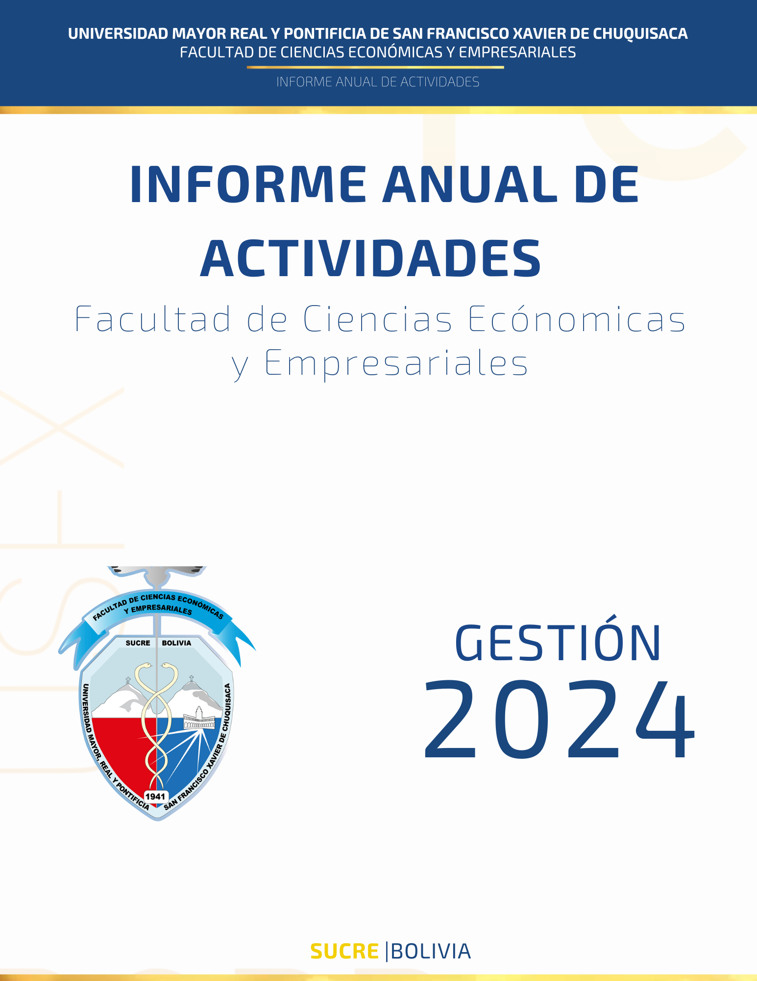 Porata informe de gestión