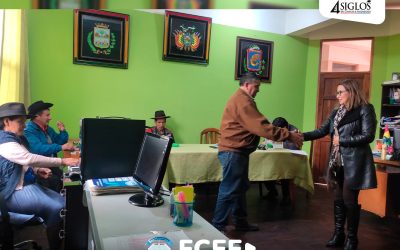 LA FCEE AVANZA EN LOS PREPARATIVOS PARA EL PROCESO DE EVALUACIÓN EXTERNA ANTE LA CEUB DE LA CARRERA DE GERENCIA Y ADMINISTRACIÓN PÚBLICA SEDE VILLA SERRANO