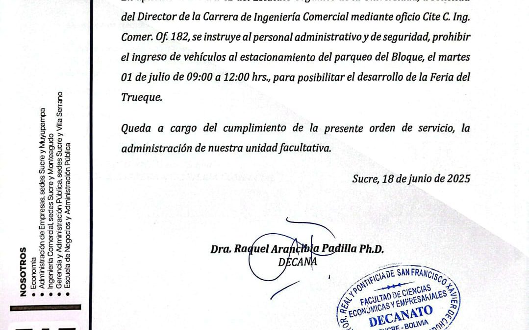 ORDEN DE SERVICIO NRO 14/2025