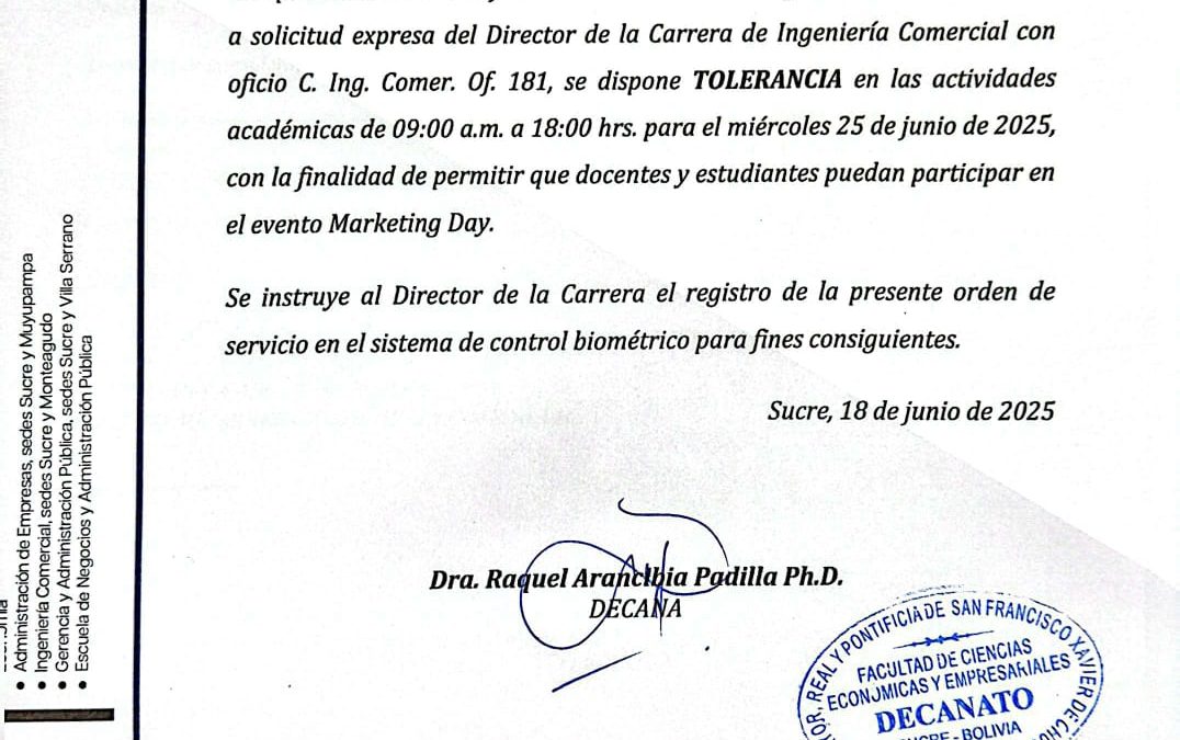 ORDEN DE SERVICIO NRO 15/2025