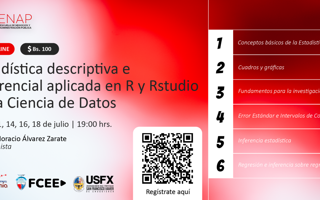 CURSO DE ESTADÍSTICA DESCRIPTIVA E INFERENCIAL APLICADA EN R Y RSTUDIO PARA CIENCIA DE DATOS