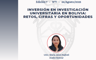 INVERSIÓN EN INVESTIGACIÓN UNIVERSITARIA EN BOLIVIA: RETOS, CIFRAS Y OPORTUNIDADES | BOLETÍN ECONÓMICO VIRTUAL EDICIÓN 7 – No 7