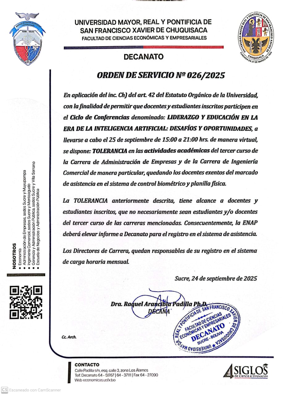 ORDEN DE SERVICIO
