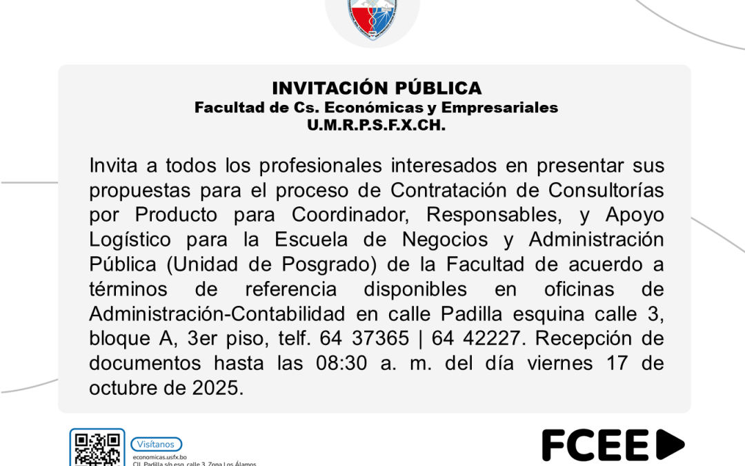 INVITACION PUBLICA