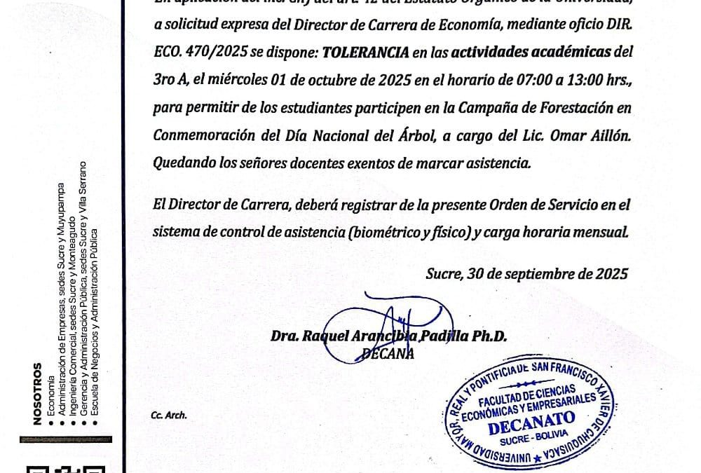 ORDEN DE SERVICIO NRO 29-2025