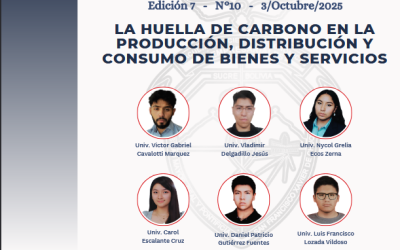 LA HUELLA DE CARBONO EN LA PRODUCCIÓN, DISTRIBUCIÓN Y CONSUMO DE BIENES Y SERVICIOS | BOLETÍN ECONÓMICO VIRTUAL EDICIÓN 7 No 10