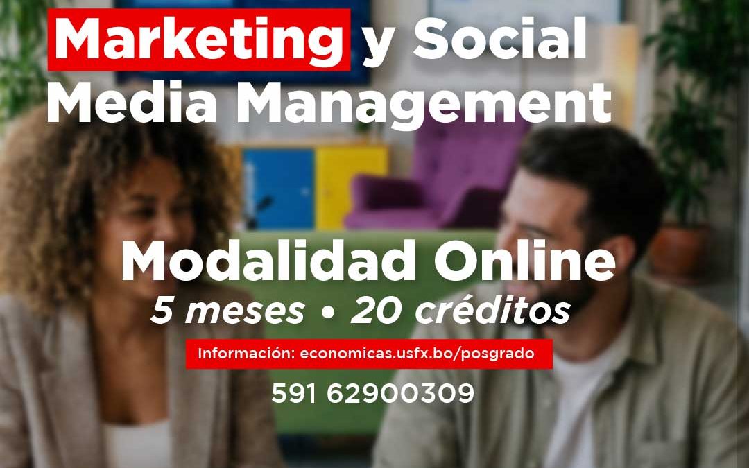 Diplomado en Marketing Digital y Social Media Management