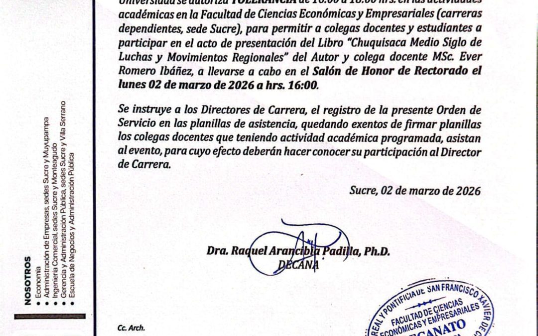 ORDEN DE SERVICIO 08-26