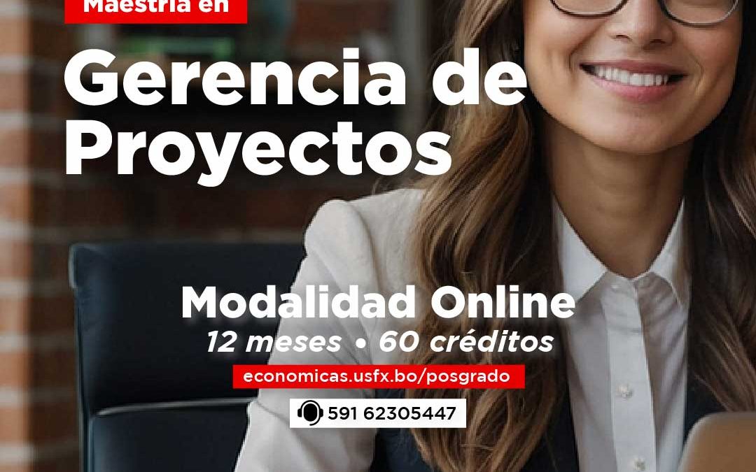 Maestría en Gerencia de Proyectos