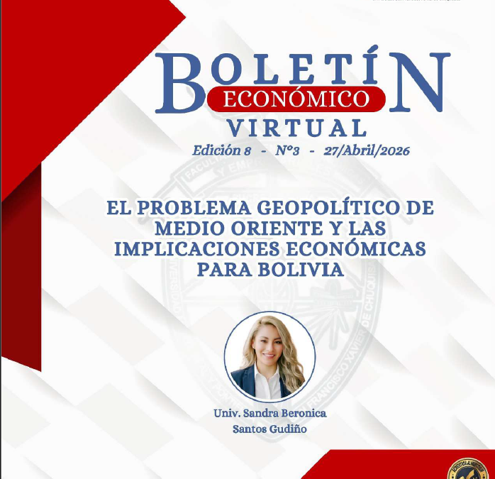 EL PROBLEMA GEOPOLÍTICO DE MEDIO ORIENTE Y LAS IMPLICACIONES ECONÓMICAS PARA BOLIVIA
