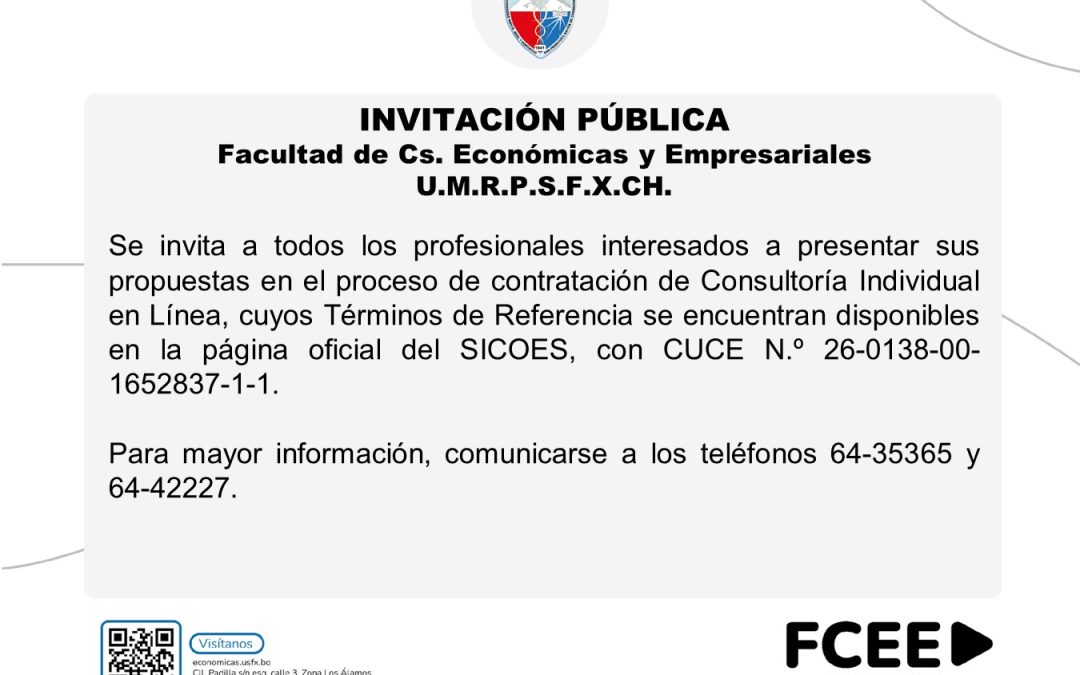 CONVOCATORIA