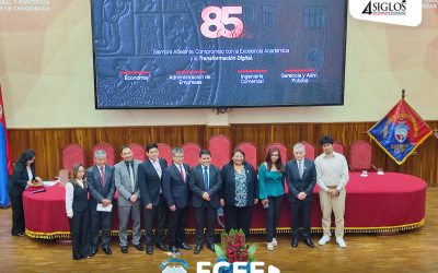 LA CARRERA DE ECONOMÍA Y LA FACULTAD DE CIENCIAS ECONÓMICAS Y EMPRESARIALES CUMPLIERON 85 AÑOS DE TRAYECTORIA ACADÉMICA Y VIDA INSTITUCIONAL.
