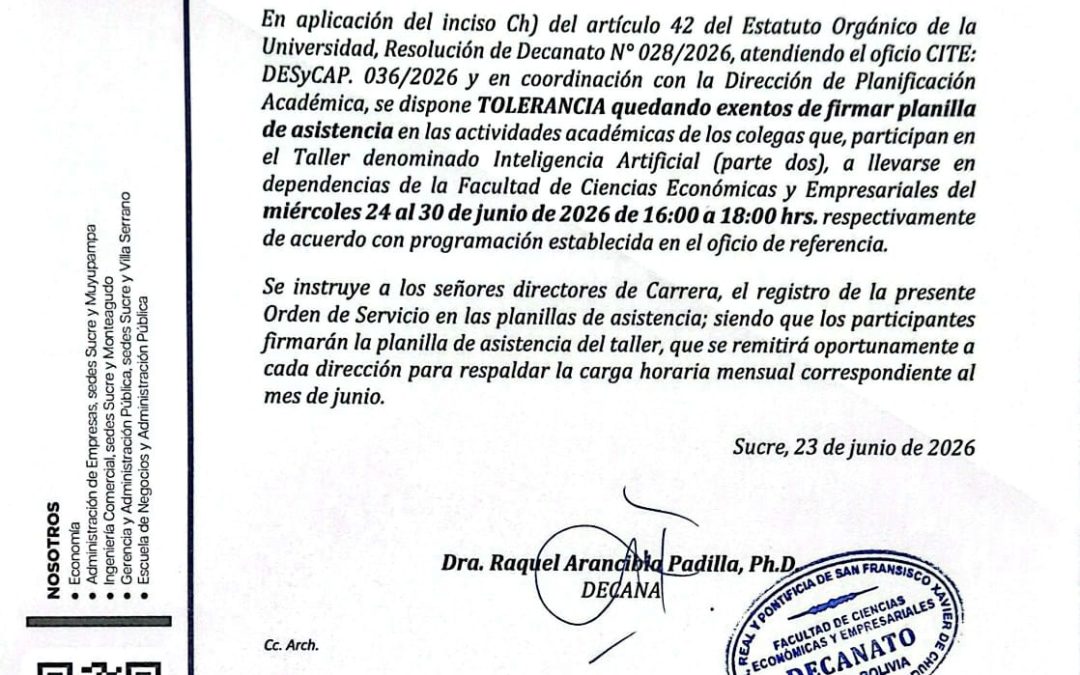 ORDEN DE SERVICIO NRO 31-2026