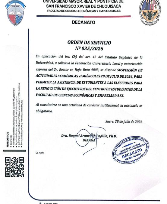 ORDEN DE SERVICIO NRO 35-2026