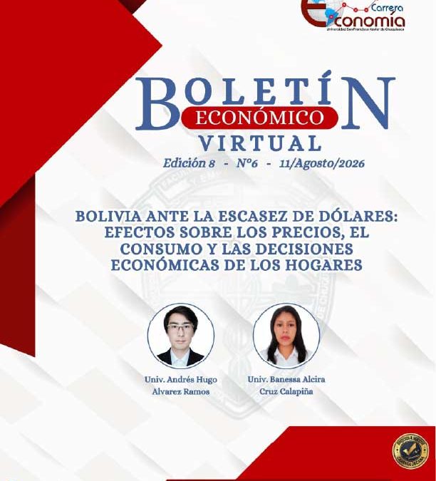 BOLIVIA ANTE LA ESCASEZ DE DÓLARES: EFECTOS SOBRE LOS PRECIOS, EL CONSUMO Y LAS DECISIONES ECONÓMICAS DE LOS HOGARES